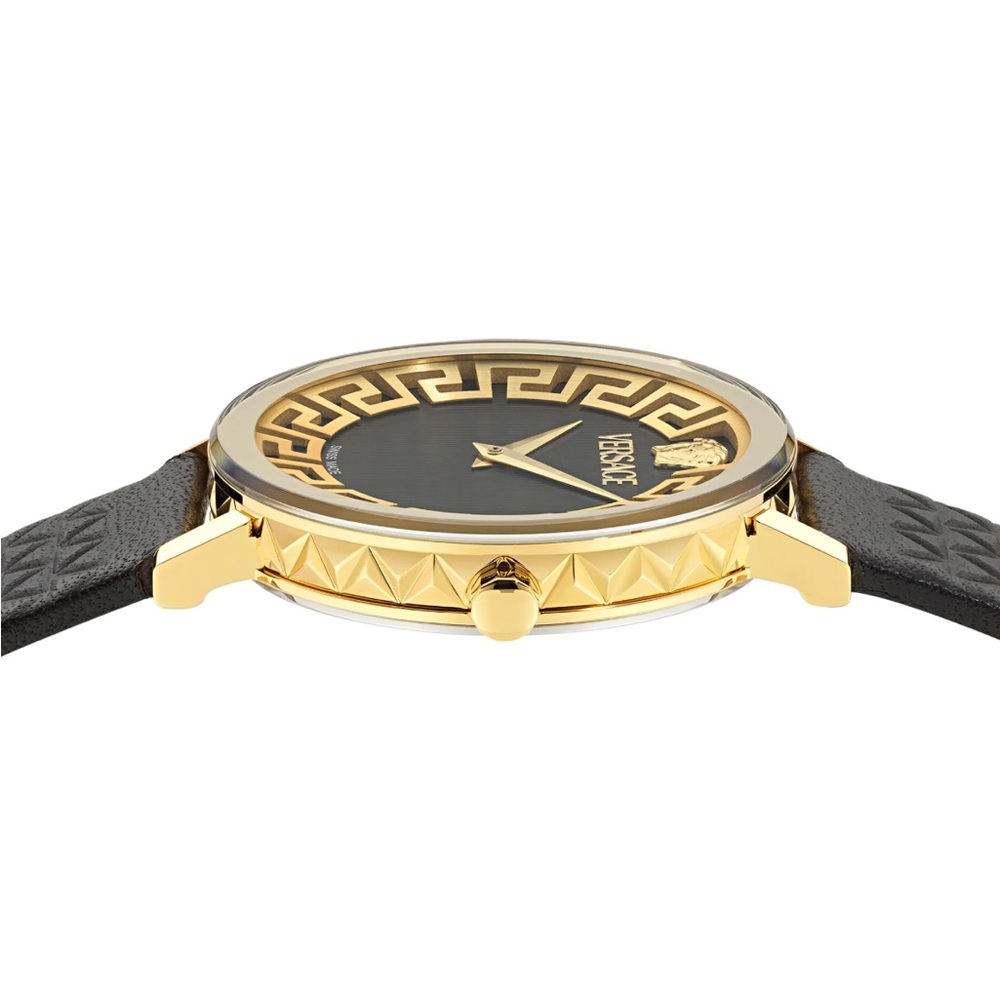 SOLD‼️Versace Black and Gold Women's Watch - Picture 3 of 6